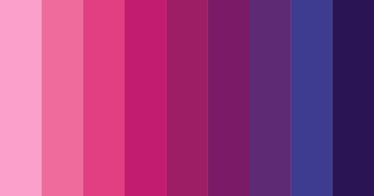 Download magenta dream color palette PNG image (landscape)