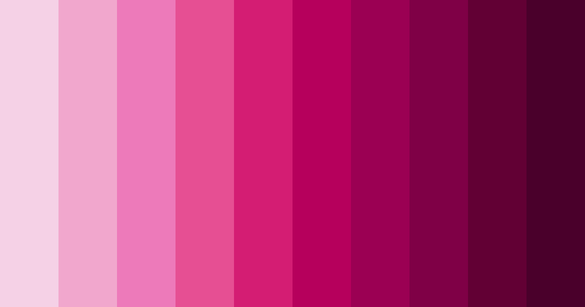 Download magenta melodies color palette PNG image (landscape)