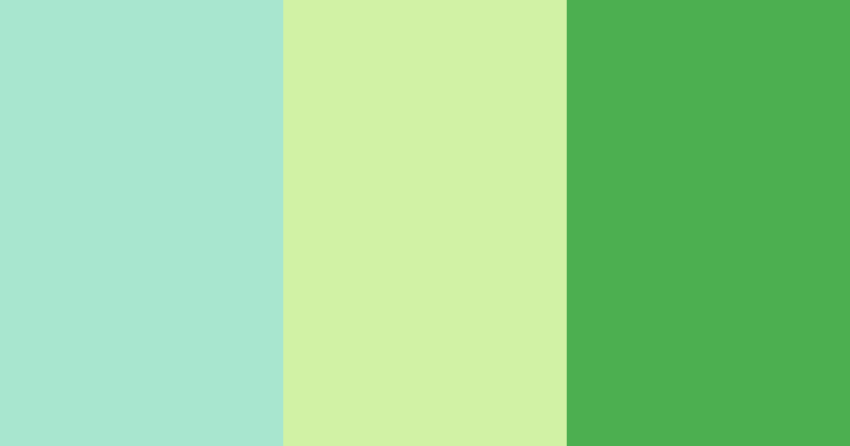 Download verdant harmony color palette PNG image (landscape)