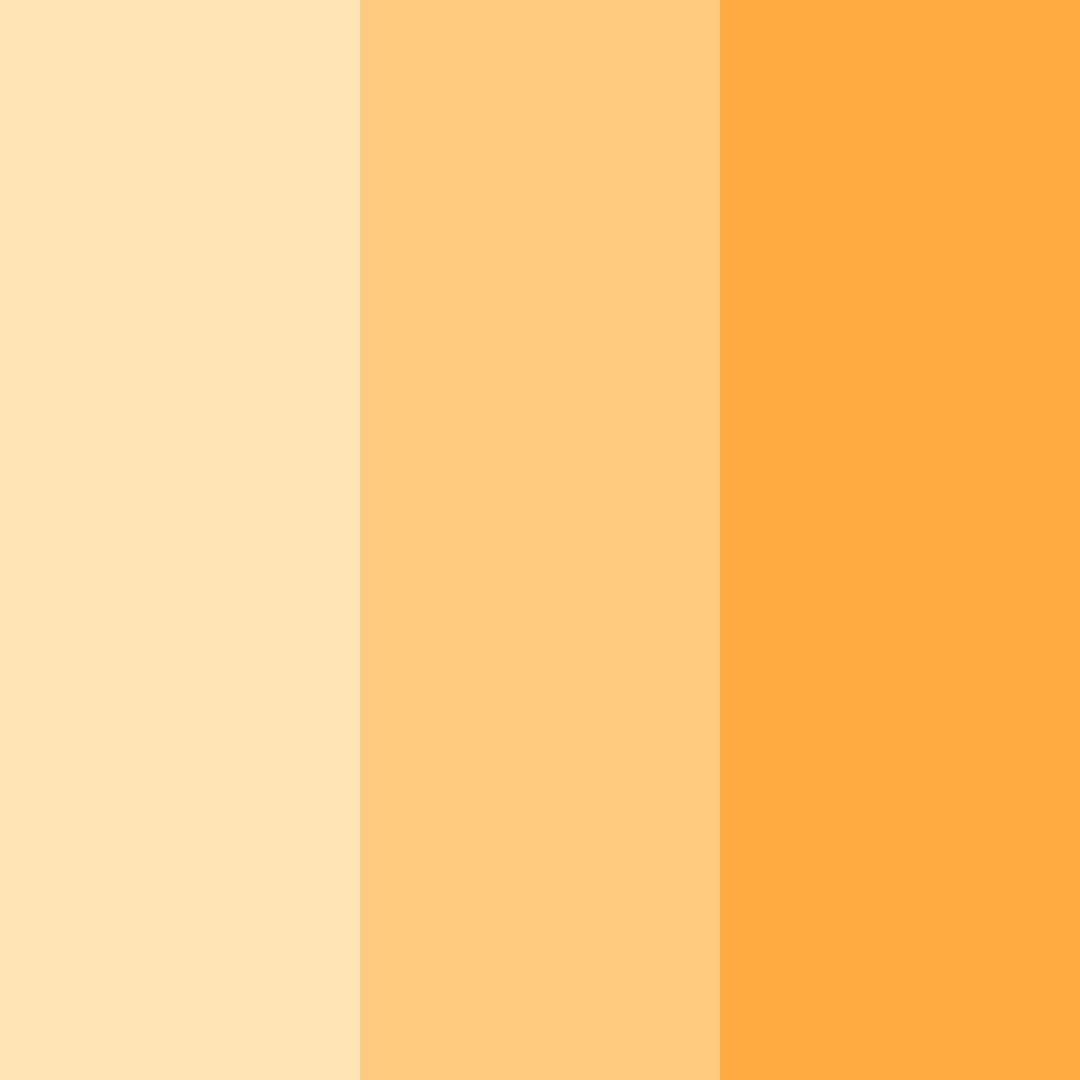 Download warm orange color palette PNG image (square)