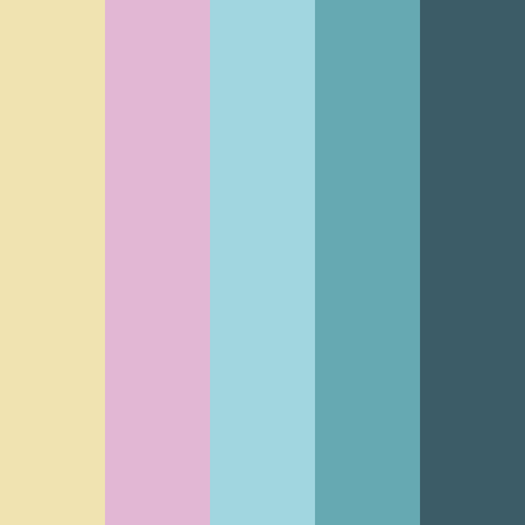 Download serenade of hues color palette PNG image (square)