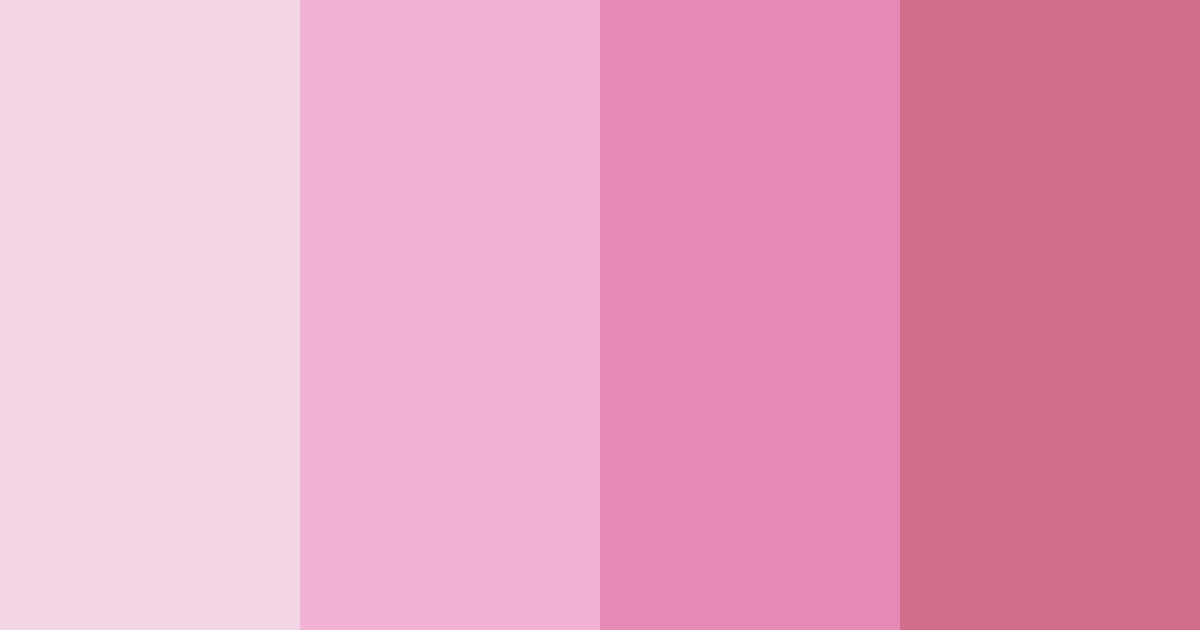 Download pink haze color palette PNG image (landscape)