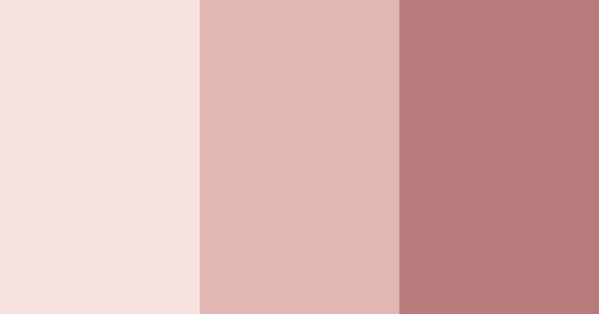 Download soft pink color palette PNG image (landscape)