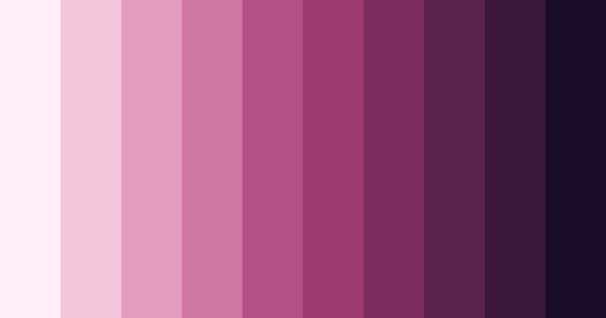 Download blushing elegance color palette PNG image (landscape)