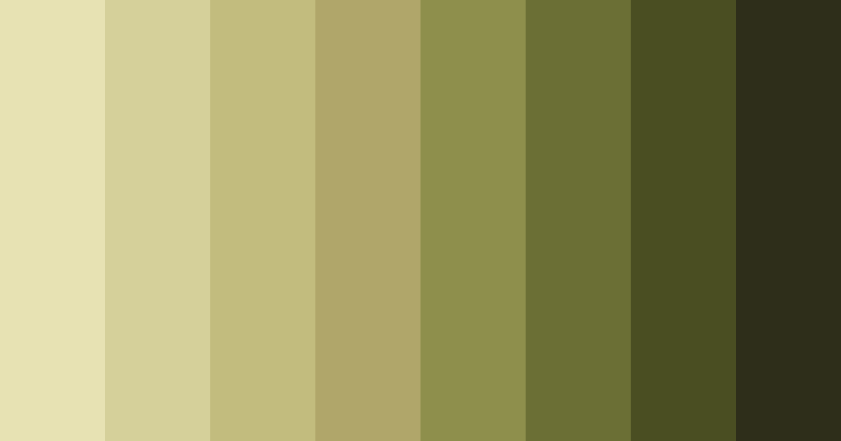 Download mossy meadow harmony color palette PNG image (landscape)