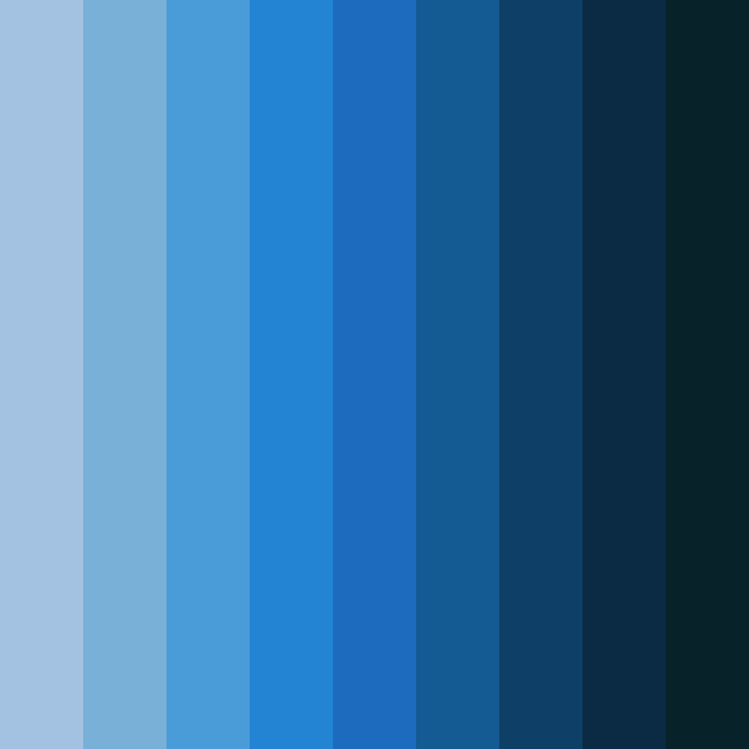 Download tranquil horizon color palette PNG image (square)