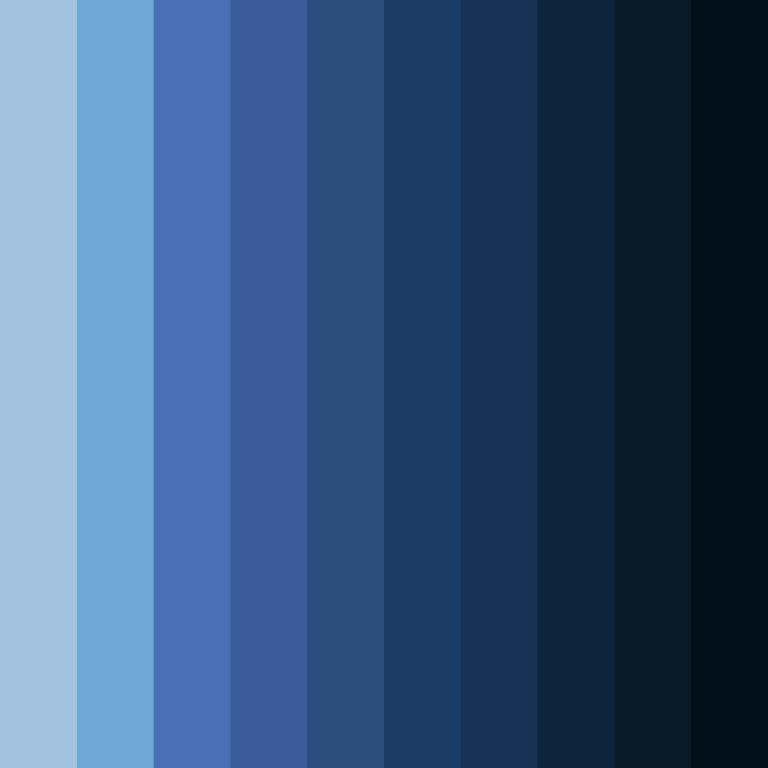 Download oceanic depths color palette PNG image (square)