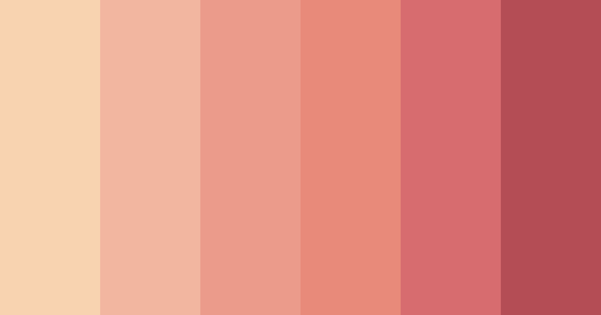 Download pink shades color palette PNG image (landscape)