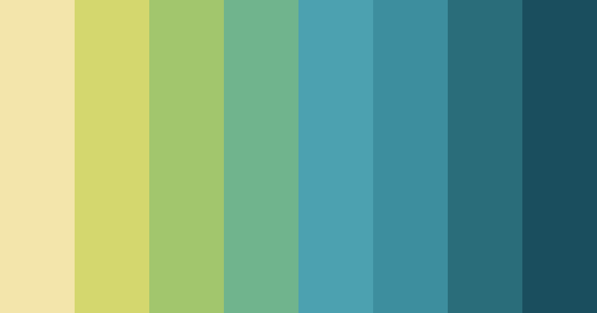 Download spring green color palette PNG image (landscape)