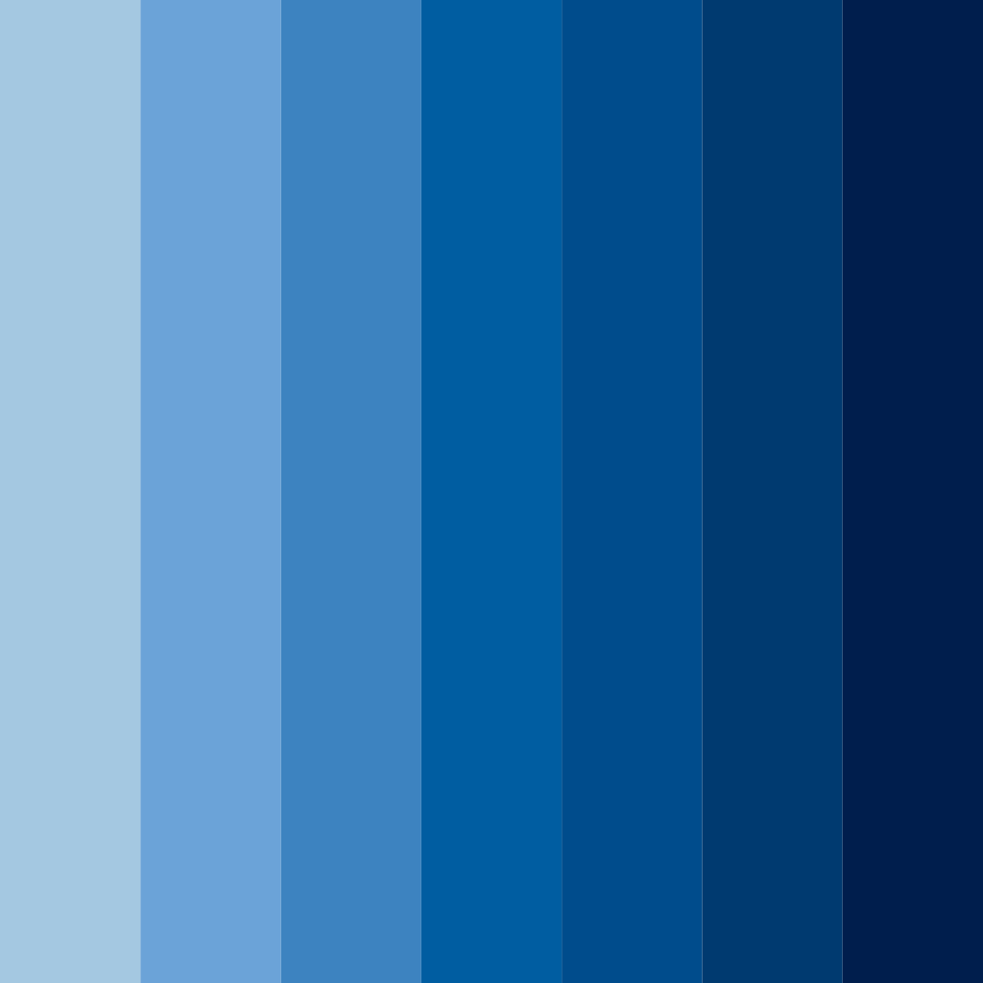 Download ocean depths color palette PNG image (square)