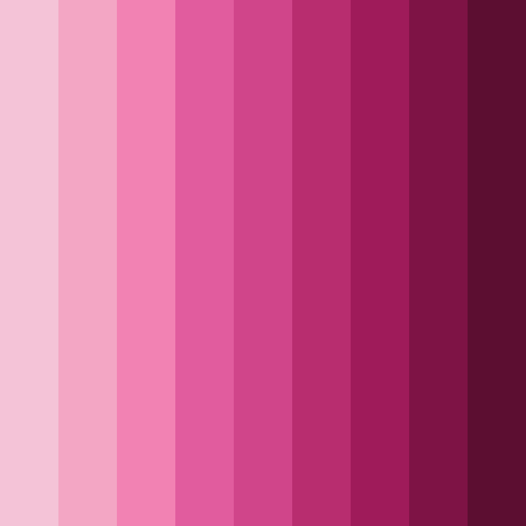 Download shades of rosa color palette PNG image (square)