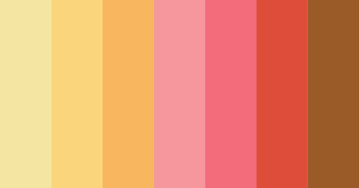 Download shades of khaki color palette PNG image (landscape)