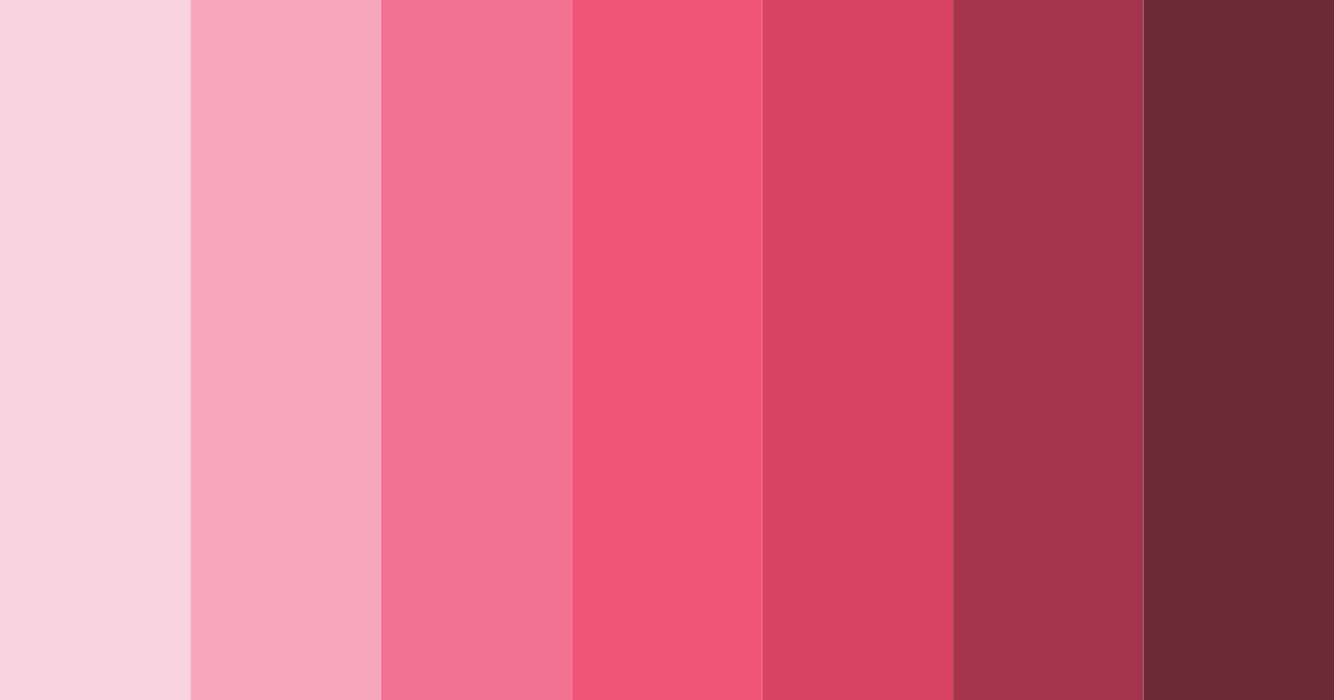 Download pink melody color palette PNG image (landscape)