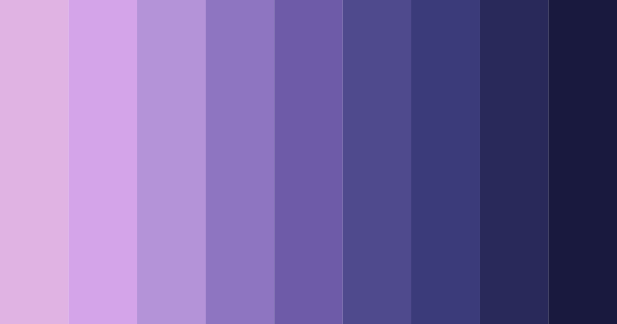 Download celestial spectrum color palette PNG image (landscape)