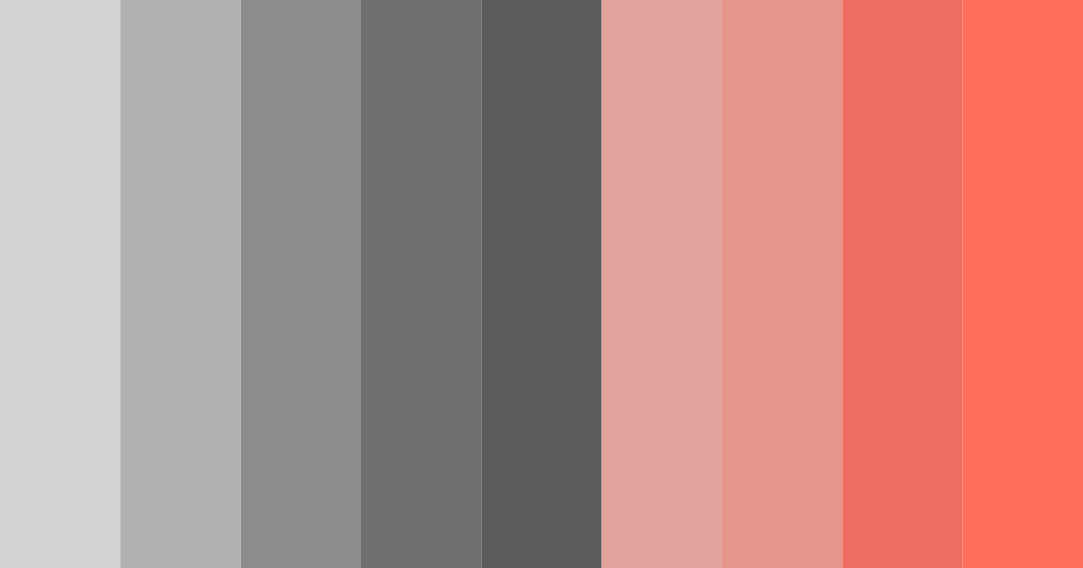 Download steel and coral sunrise color palette PNG image (landscape)