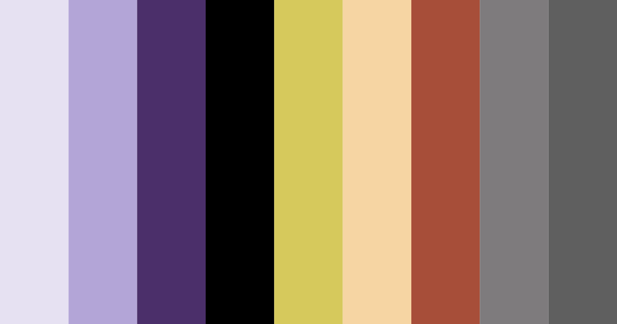Download violet werewolf color palette PNG image (landscape)