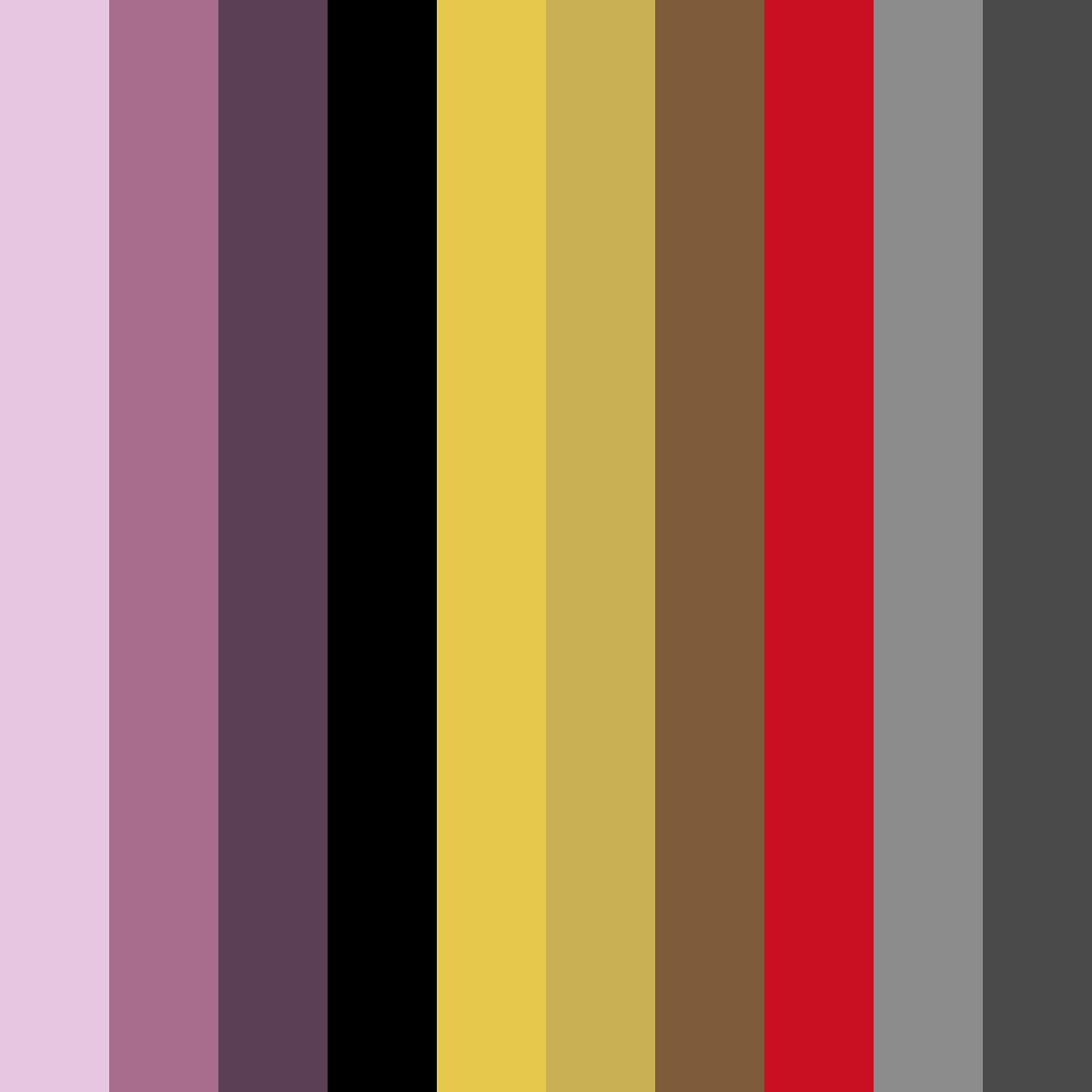 Download lunar eclipse color palette PNG image (square)