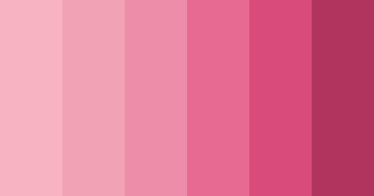 Download blush blossom color palette PNG image (landscape)