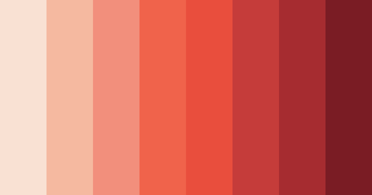 Download crimson blossom color palette PNG image (landscape)