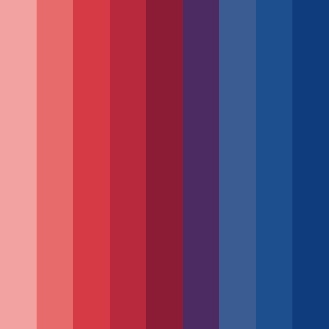 Download crimson waves color palette PNG image (square)