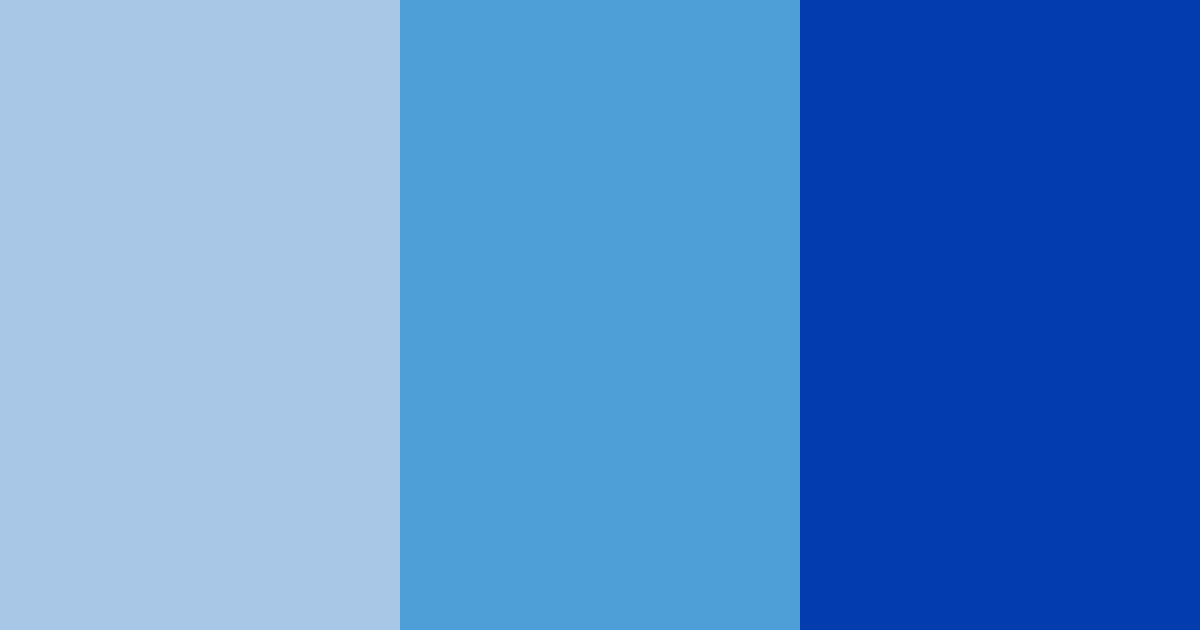 Download blue horizon color palette PNG image (landscape)