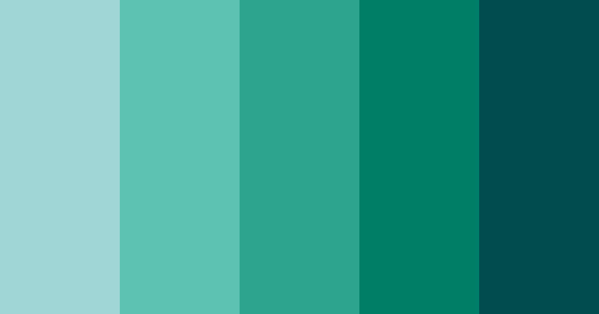 Download peacock serenity color palette PNG image (landscape)