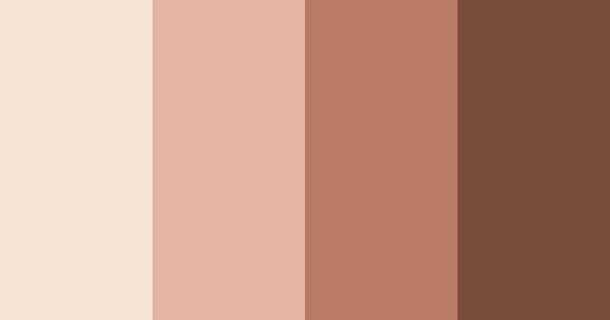 Download café mocha bliss color palette PNG image (landscape)