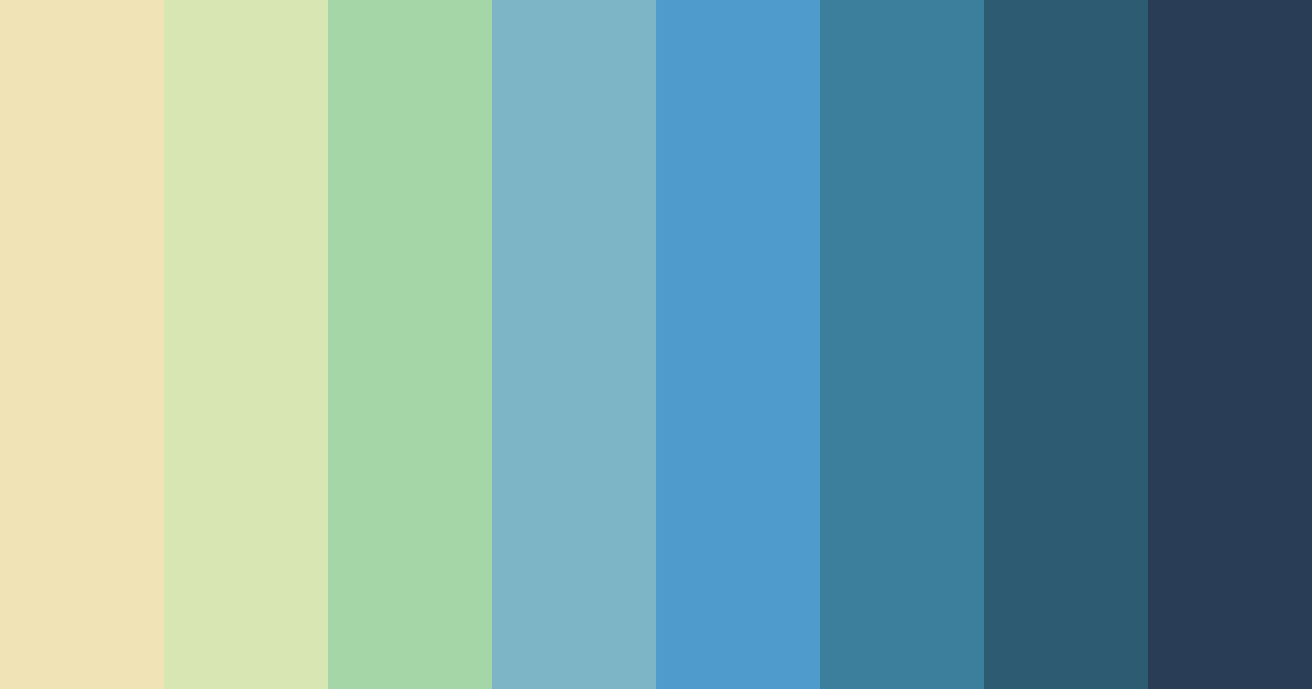 Download spring serenity color palette PNG image (landscape)