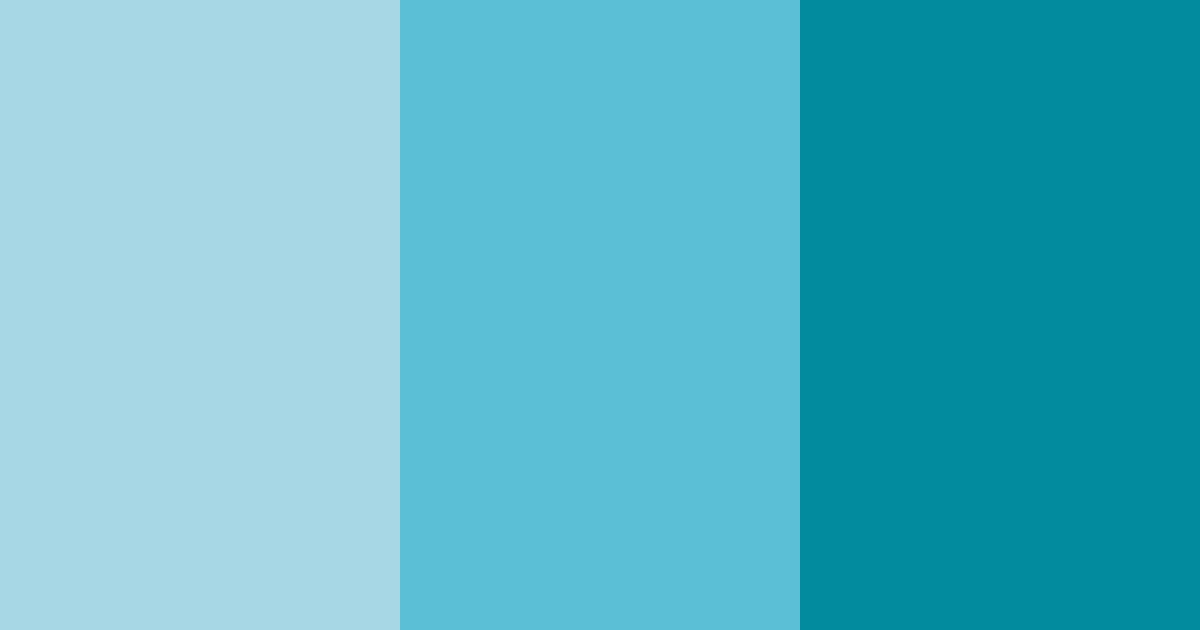 Download aqua athleticism color palette PNG image (landscape)