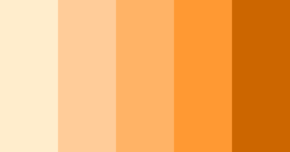 Download sunset sorbet color palette PNG image (landscape)