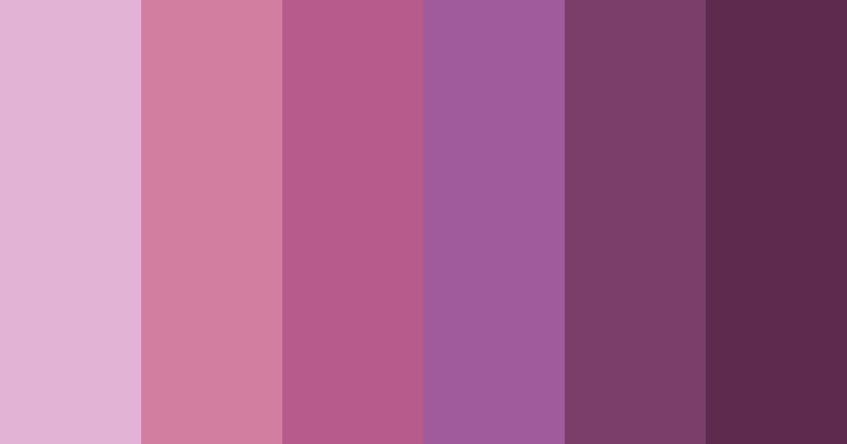 Download velvet blossom color palette PNG image (landscape)