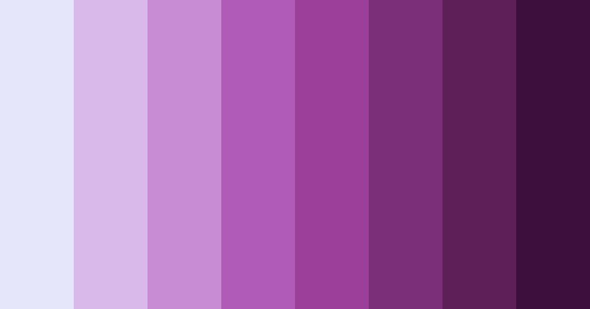 Download violet reverie color palette PNG image (landscape)