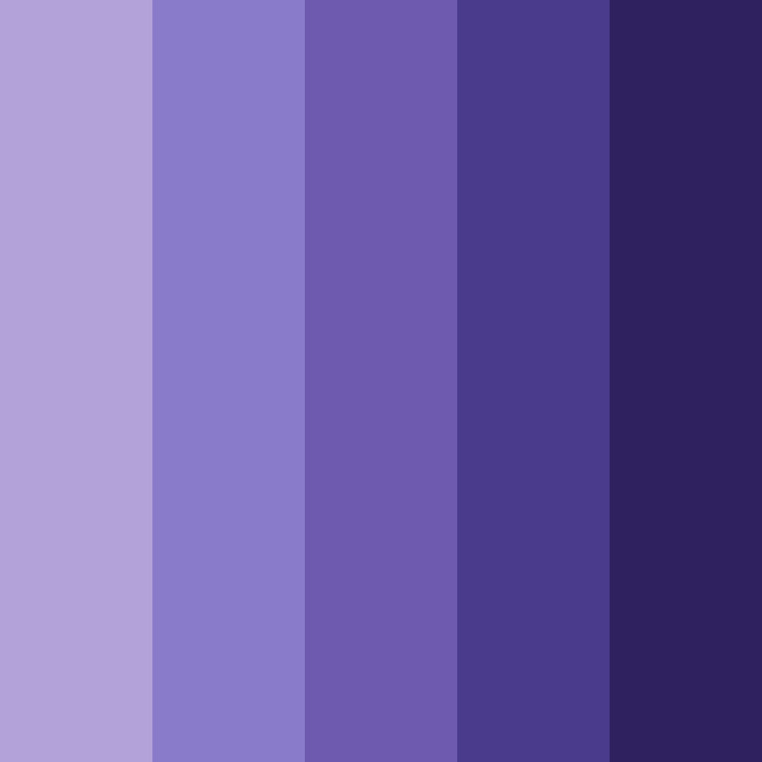 Download enigmatic twilight color palette PNG image (square)