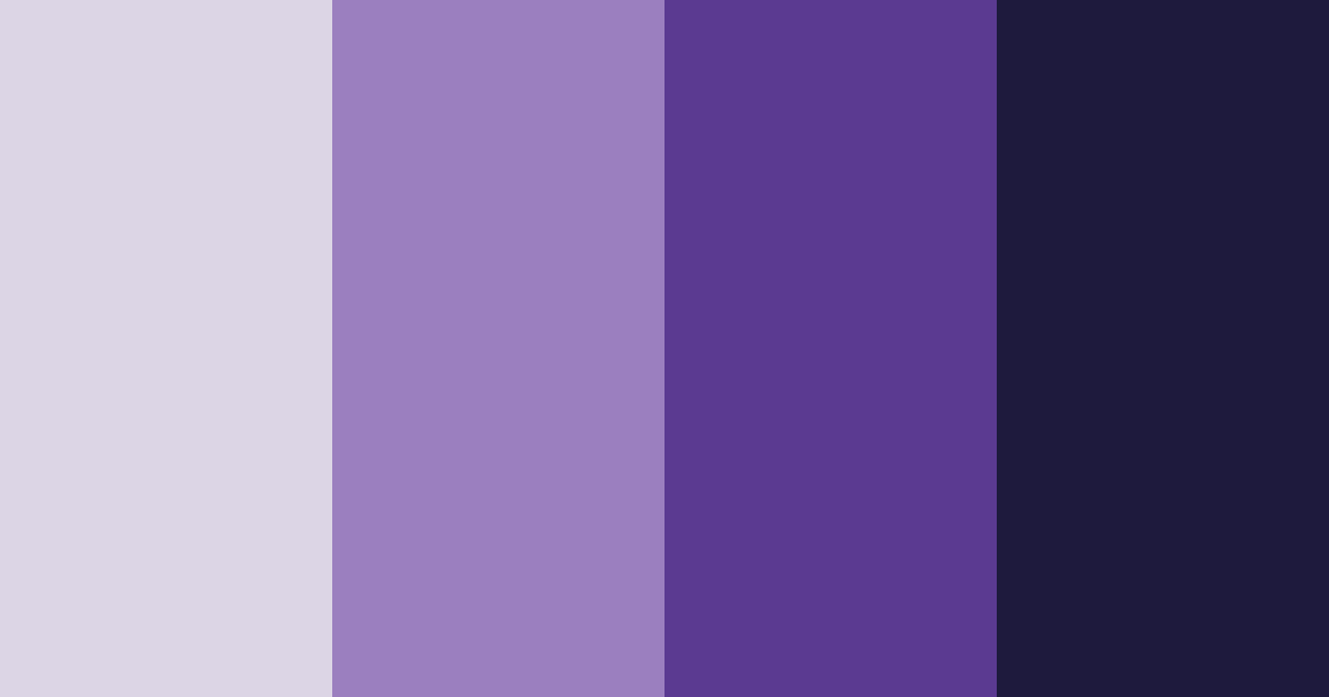 Download midnight amethyst color palette PNG image (landscape)