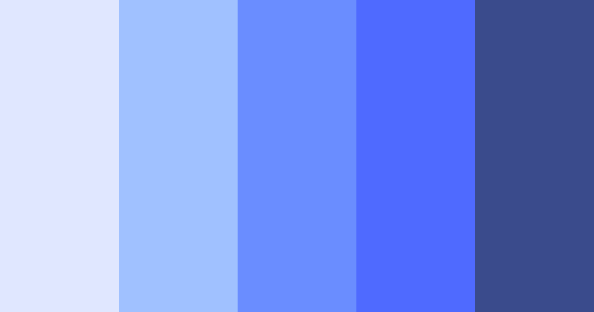 Download indigo dreams color palette PNG image (landscape)