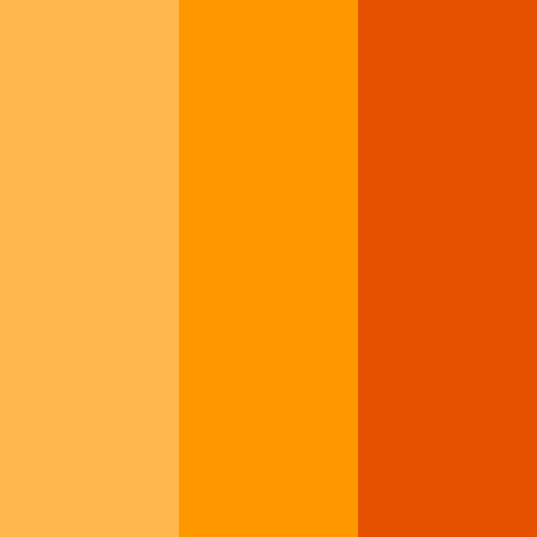 Download sunset citrus color palette PNG image (square)