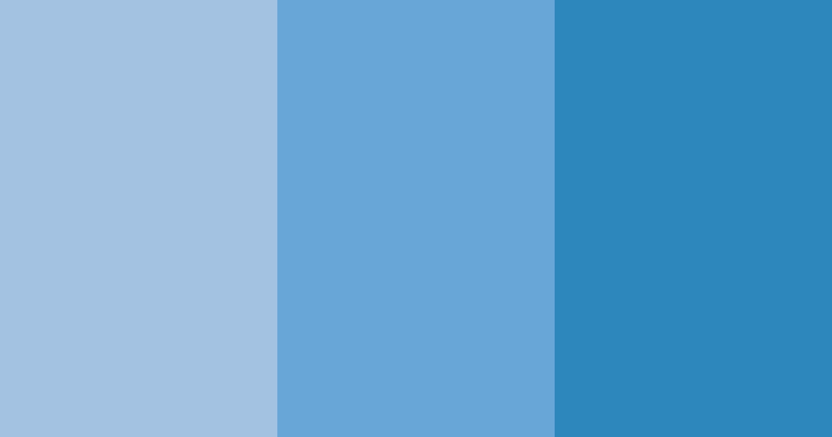 Download sky blue shades color palette PNG image (landscape)