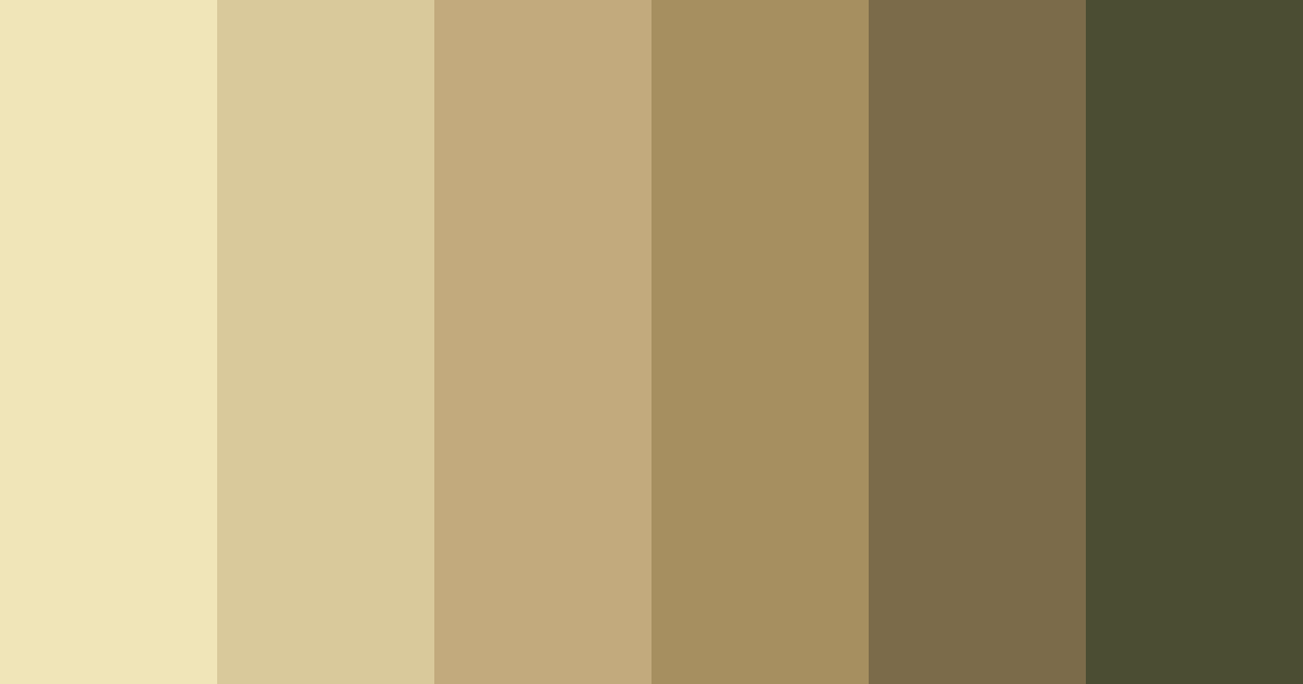 Download earthy elegance color palette PNG image (landscape)