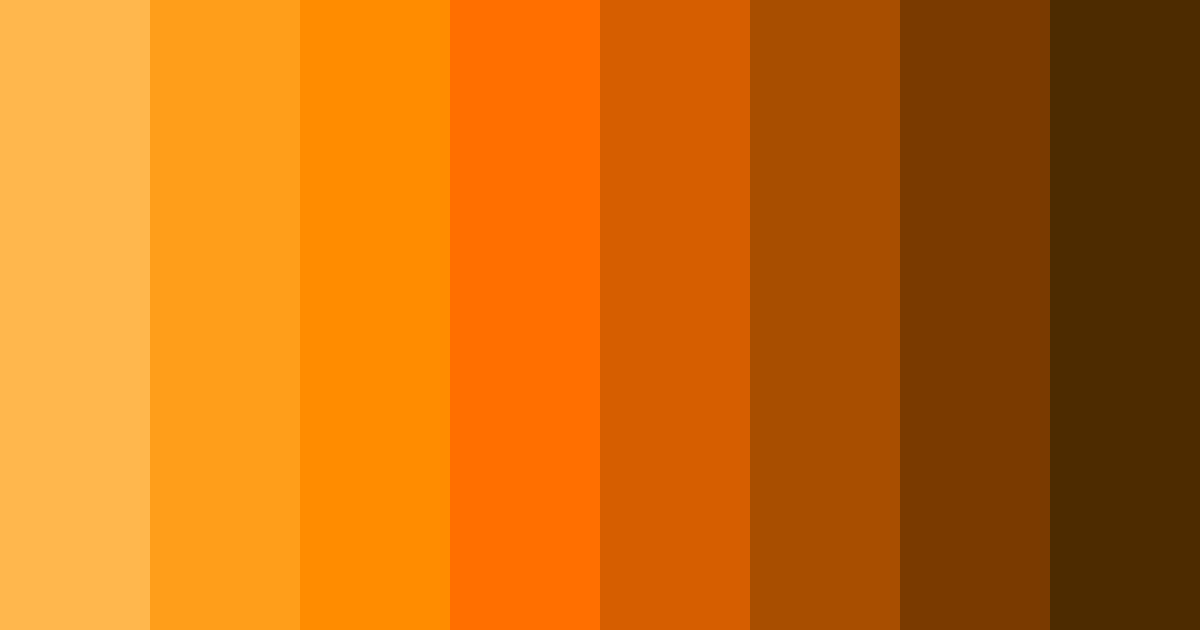 Download sunset ember color palette PNG image (landscape)