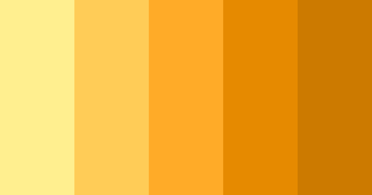 Download golden harvest color palette PNG image (landscape)