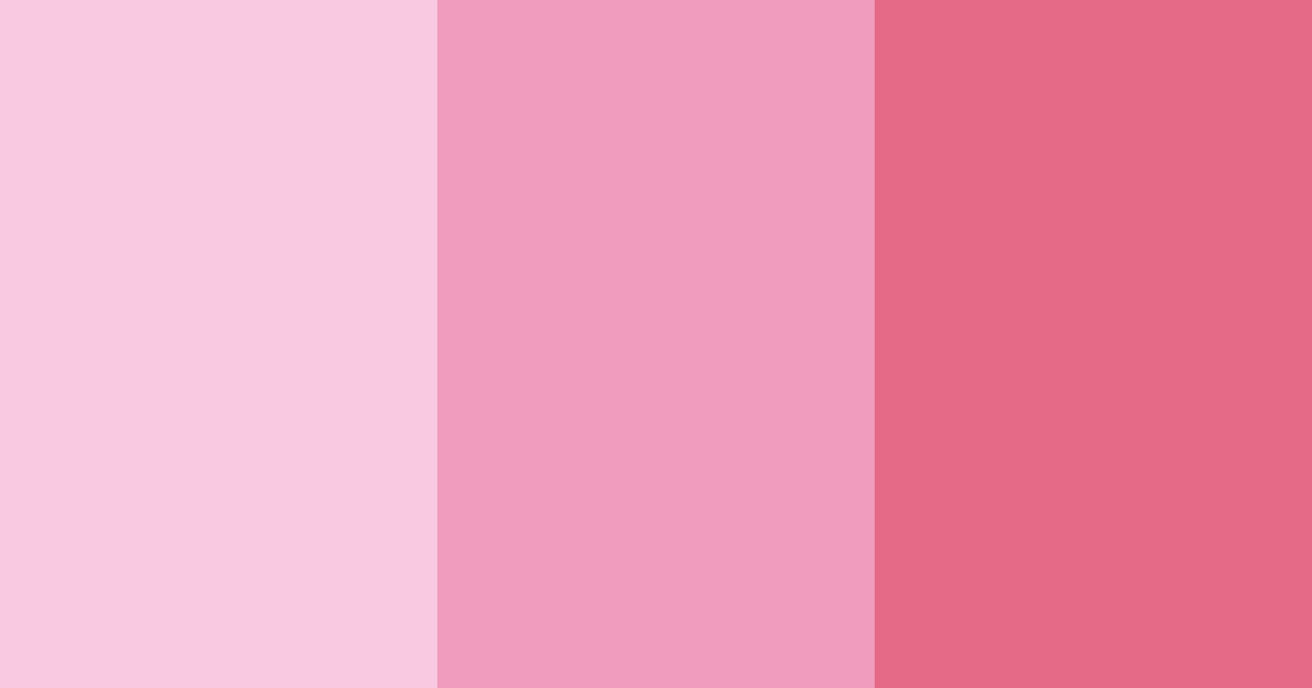 Download pink shades color palette PNG image (landscape)