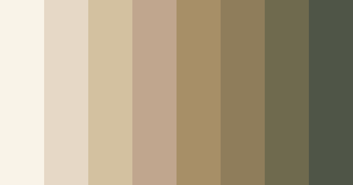 Download light beige color palette PNG image (landscape)