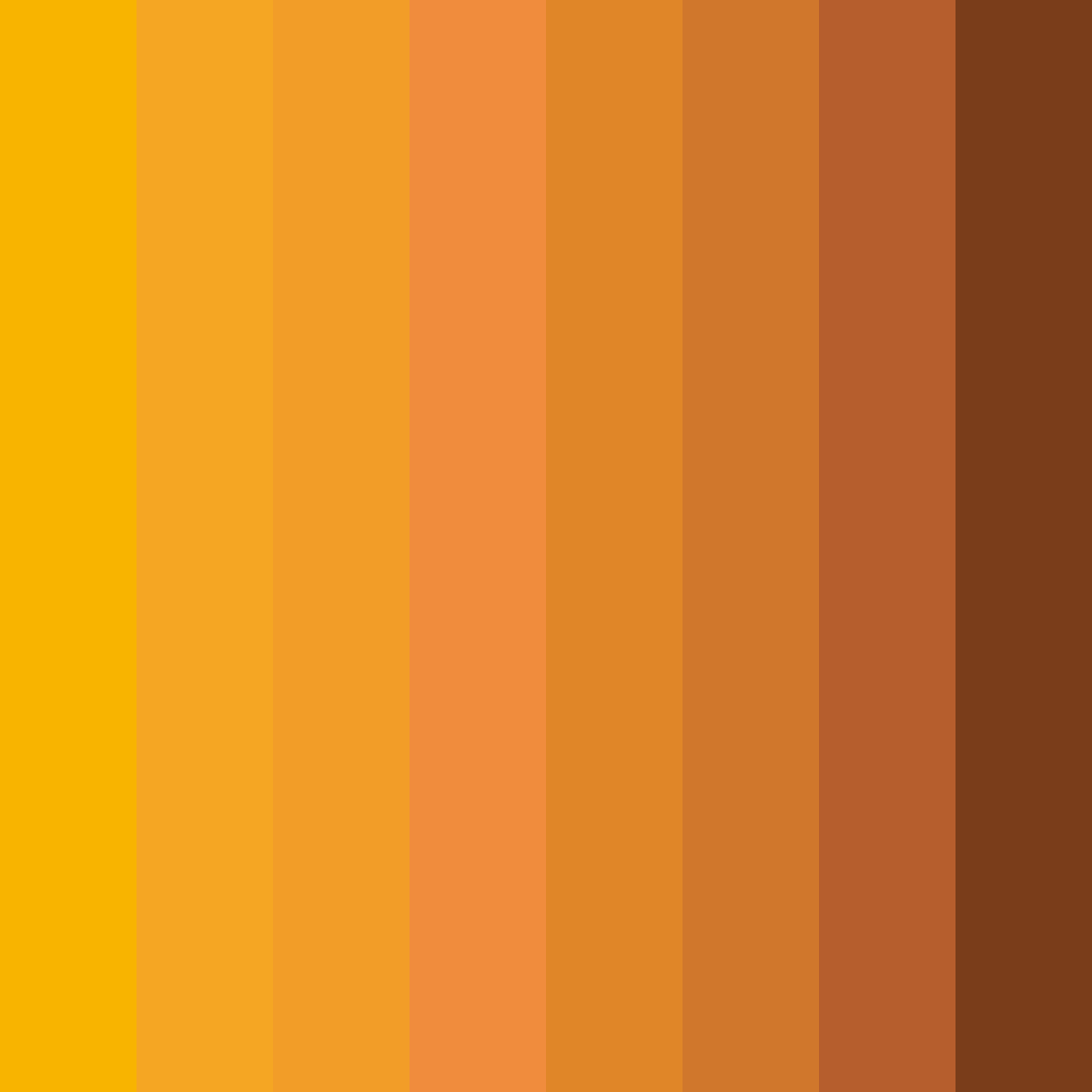 Download autumn ember color palette PNG image (square)