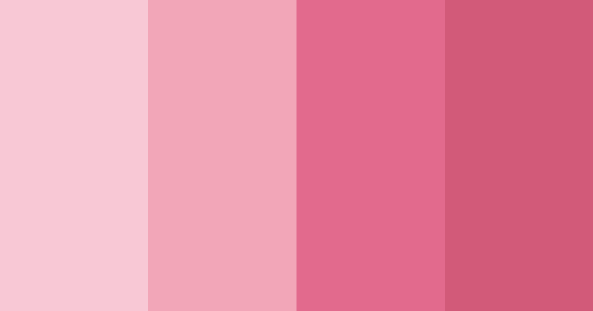 Download blushing bloom color palette PNG image (landscape)