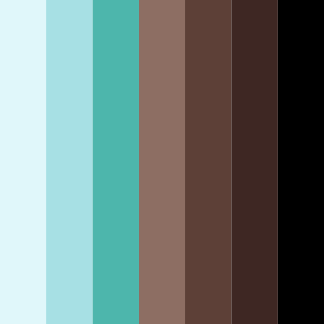 Download tranquil earth and sky color palette PNG image (square)