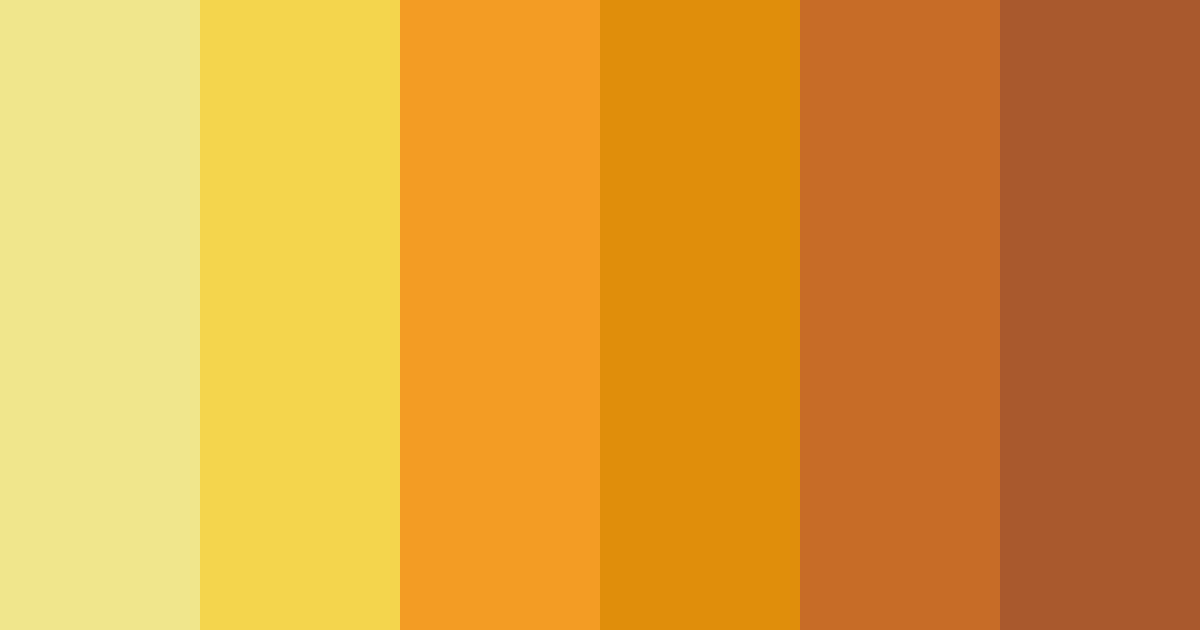 Download golden sunset color palette PNG image (landscape)