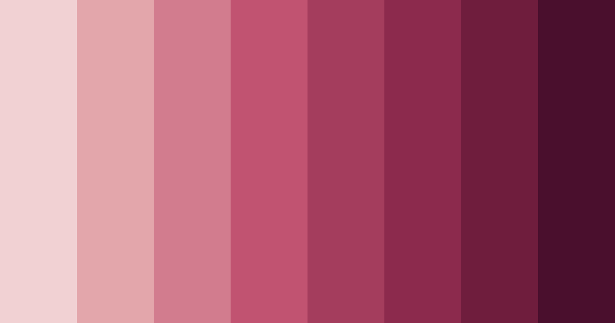 Download blooming ember color palette PNG image (landscape)