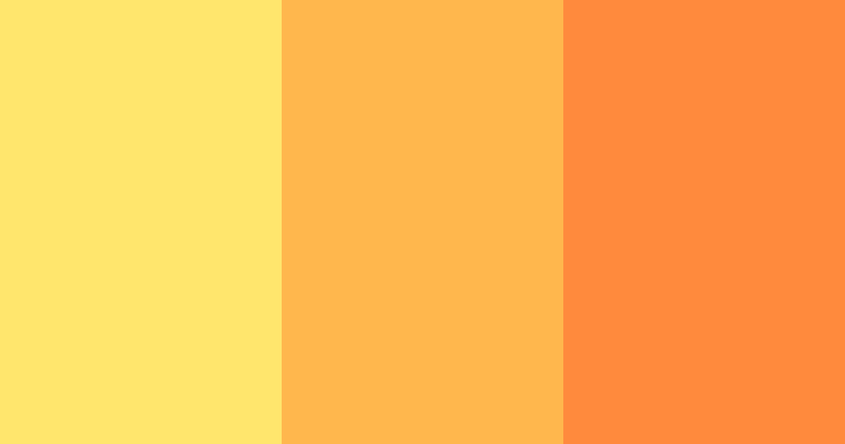 Download sunset sorbet color palette PNG image (landscape)