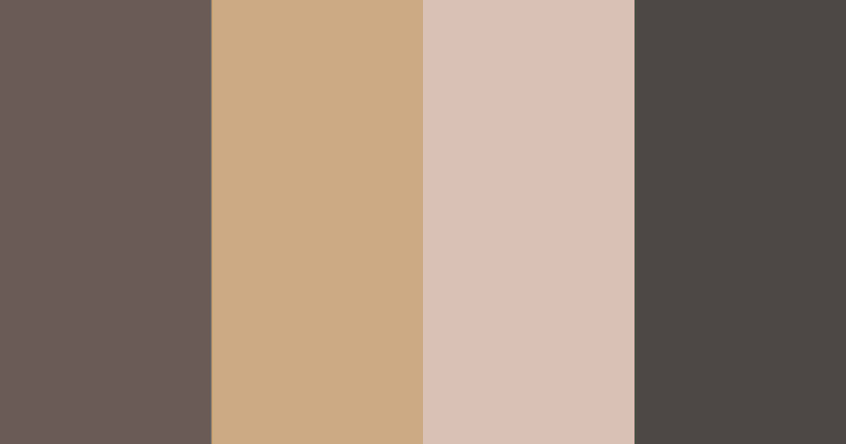 Download earth tones color palette PNG image (landscape)