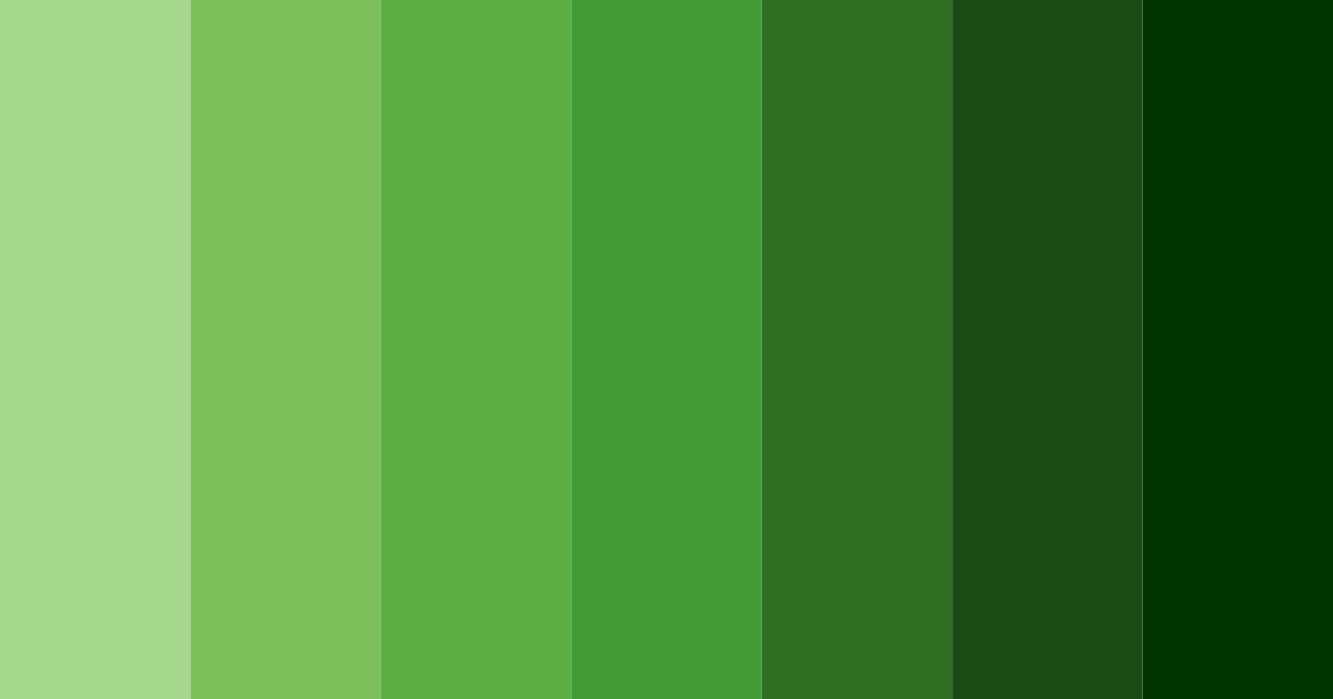 Download emerald forest color palette PNG image (landscape)